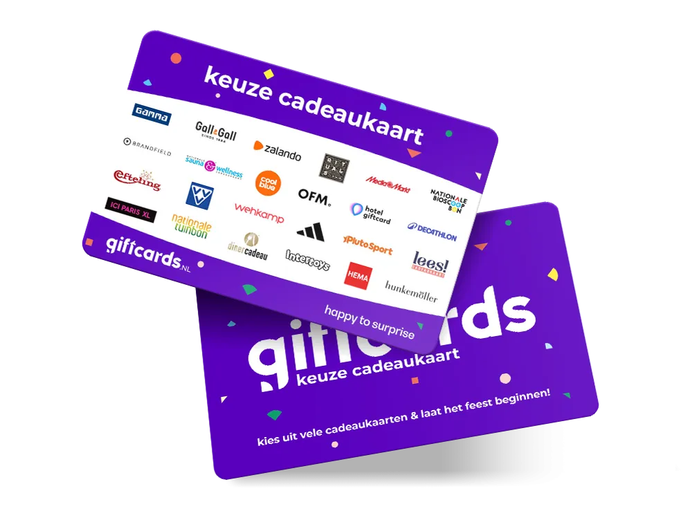 Giftcards.nl Keuze Cadeaukaart