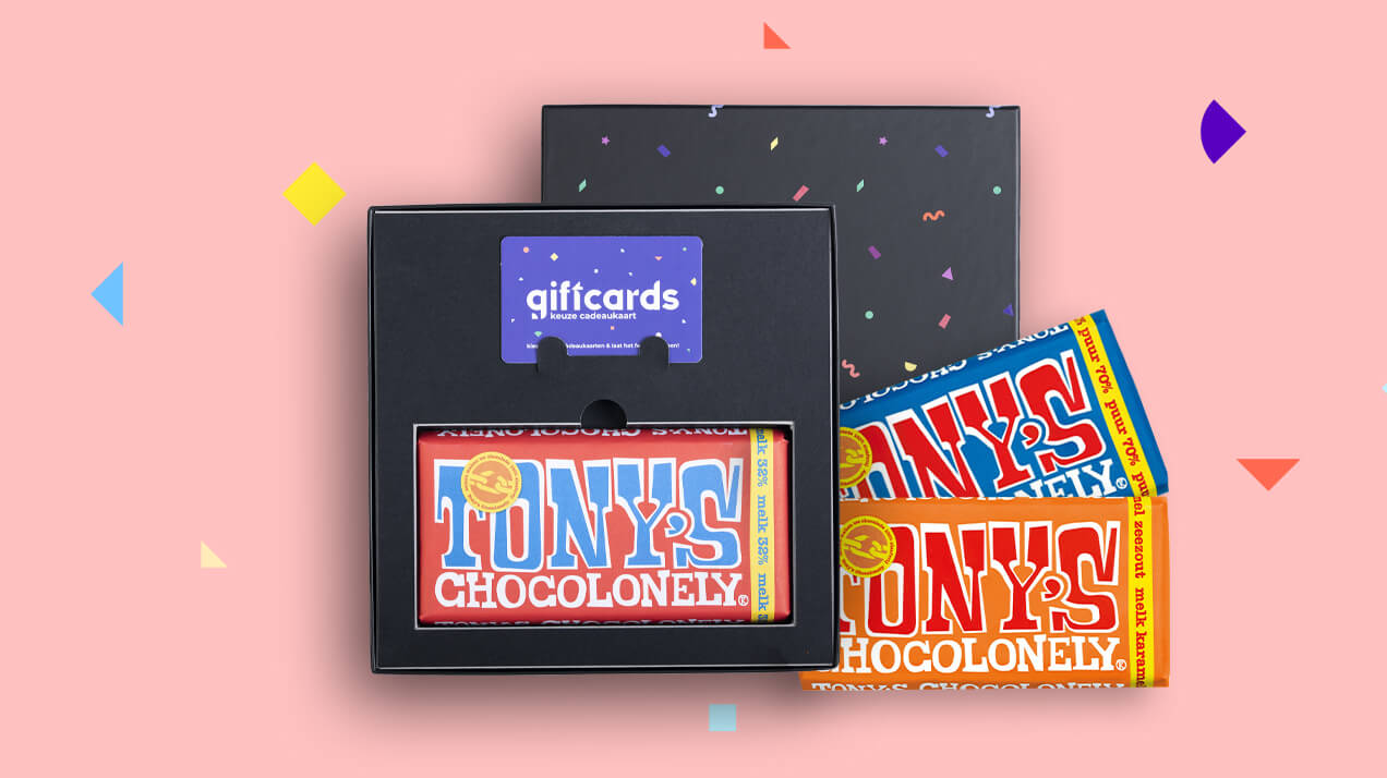 Cadeaupakket Tony's Chocolonely