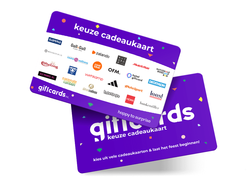 Giftcards.nl Keuze Cadeaukaart