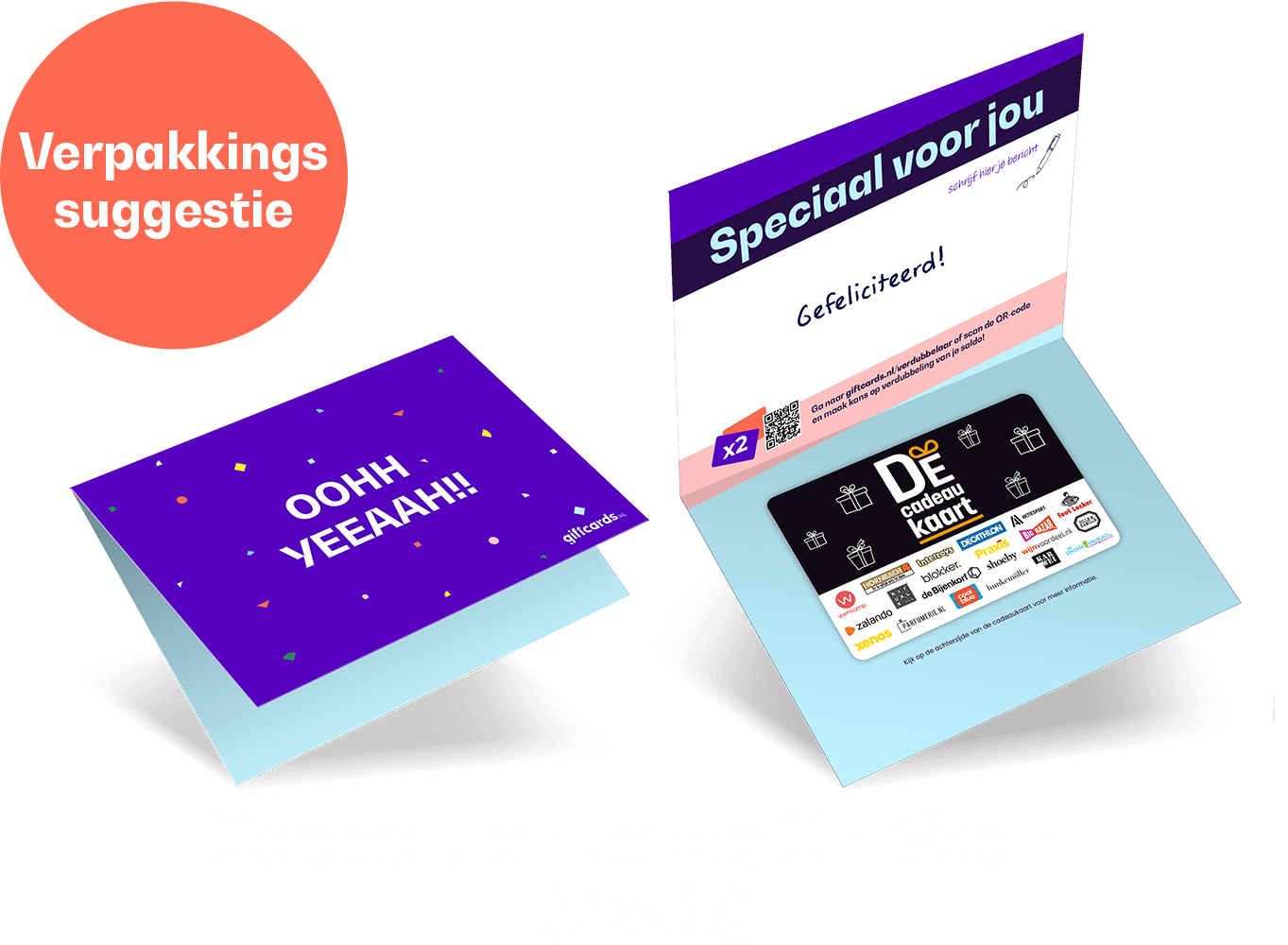 Envelop DE Cadeaukaart