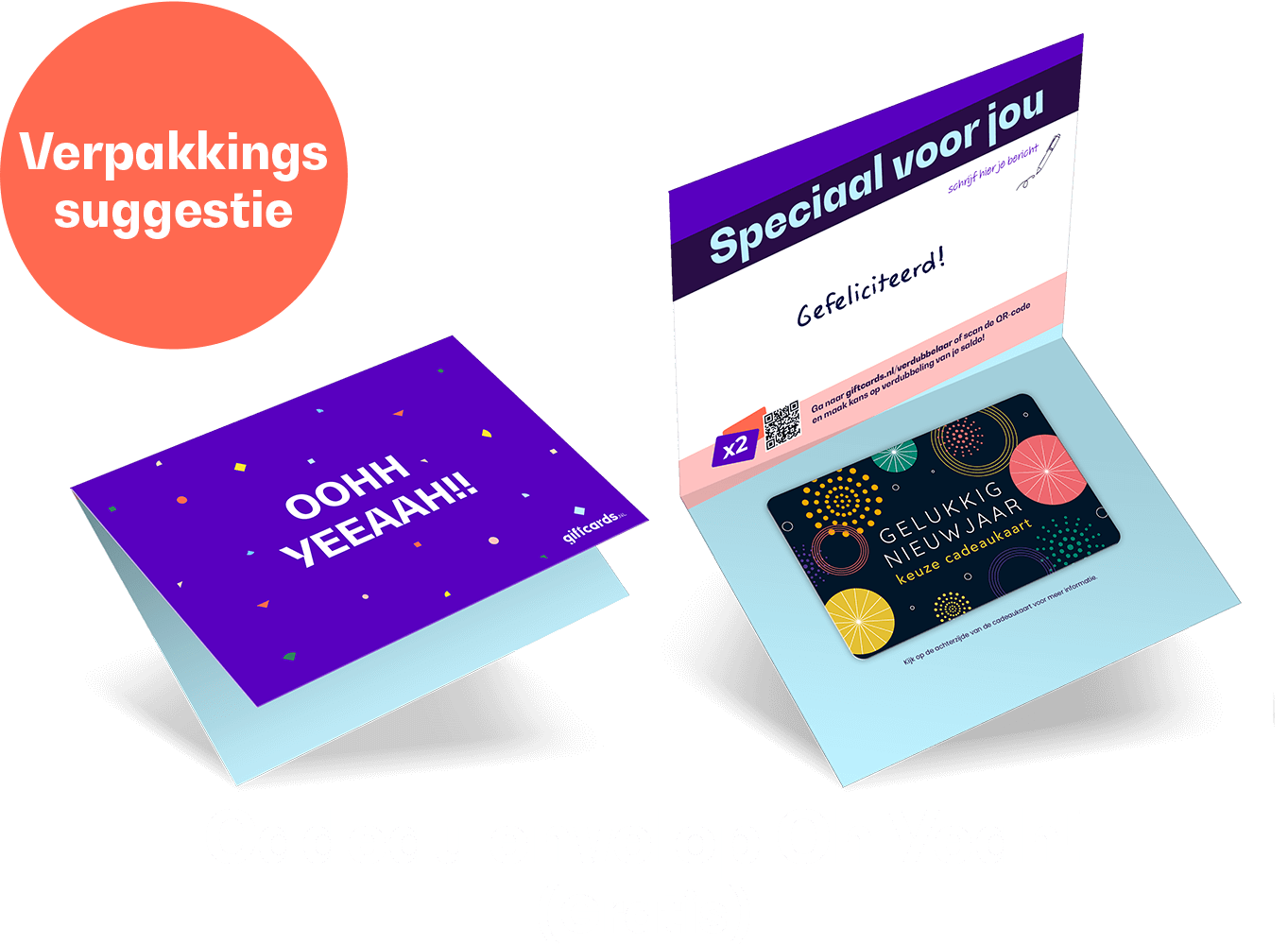 Envelop Nieuwjaar Keuze Cadeaukaart