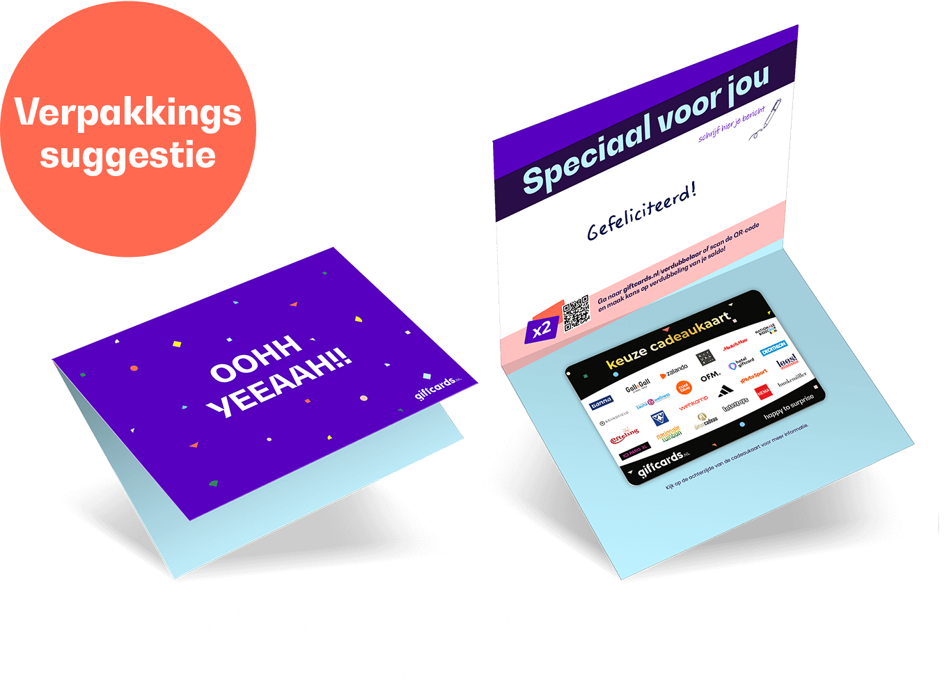 Envelop Keuze Cadeaukaart (zwart)