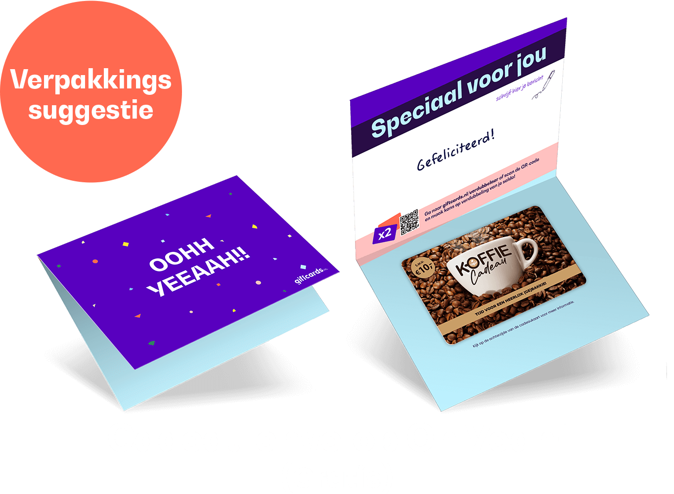 Envelop Koffie Cadeaukaart