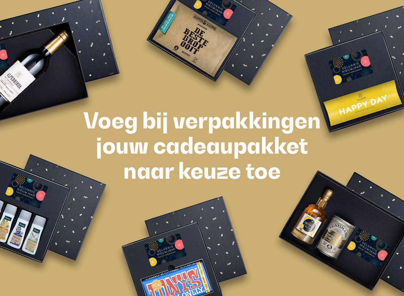 Cadeaupakket Nieuwjaar Keuze Cadeaukaart