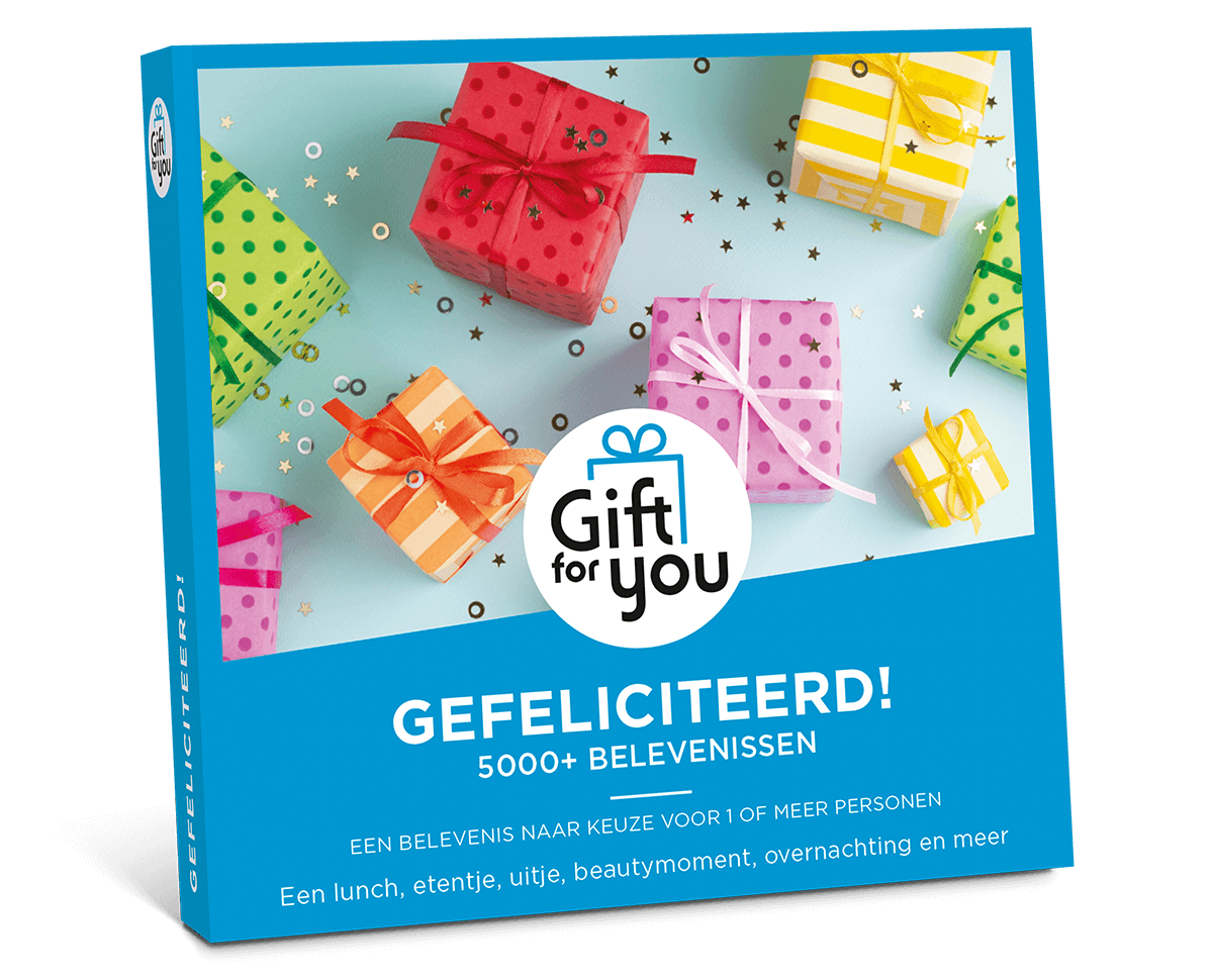 GiftForYou - Gefeliciteerd!