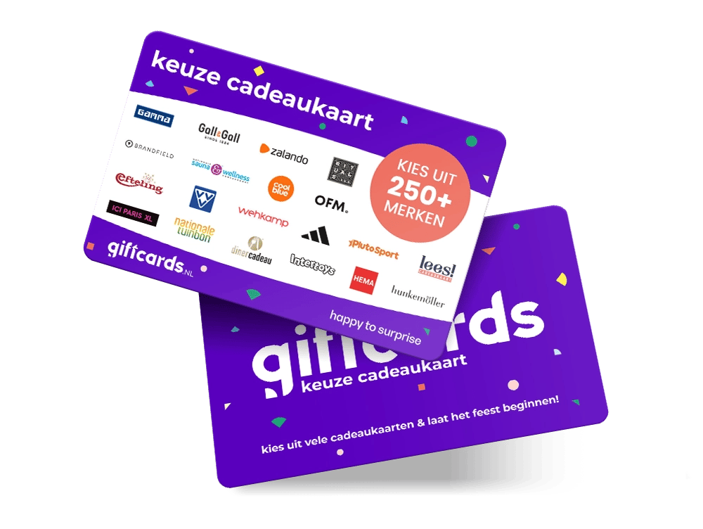 Giftcards.nl Keuze Cadeaukaart